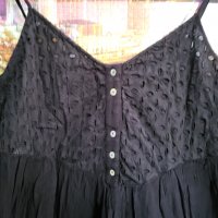 Черна рокля Amisu, снимка 2 - Рокли - 38882597
