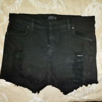 Къси еластични дънки, снимка 2 - Къси панталони и бермуди - 36841886