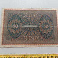 50 марки 1919 Германия, снимка 2 - Нумизматика и бонистика - 36538611