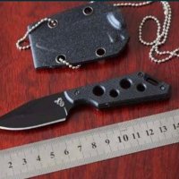 DELTA DEFENDER ново тактически нож мини кама висящо колие за врата, снимка 8 - Ножове - 37620574