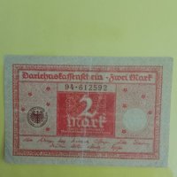 2 германски марки 1920, снимка 2 - Нумизматика и бонистика - 42230205