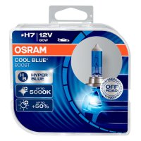 Халогенни крушки-OSRAM COOL BLUE BOOST H7 к-т/2 бр./, снимка 2 - Аксесоари и консумативи - 40465069
