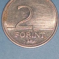 2 forint 1993 г. Унгария, снимка 1 - Нумизматика и бонистика - 42812651
