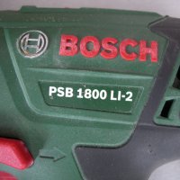 BOSH PSB 1800 LI  ударен винтоверт., снимка 6 - Винтоверти - 44416481