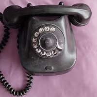 ретро бакелитов телефон, снимка 2 - Антикварни и старинни предмети - 42301577