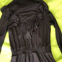 Bik Bok Дамска черна рокля, снимка 2 - Рокли - 29233286