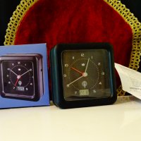 Австрийски настолен часовник,аларма,градуси,дата. 