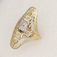 Златни дамски олекотени и обемисти пръстени, снимка 17 - Пръстени - 38938738