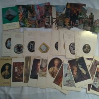 Диплянки пълни с картички от художници от цял свят запазени пълен комплект за ценители, снимка 10 - Колекции - 37502812