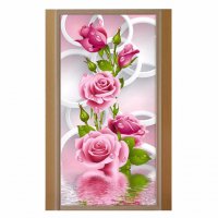 Диамантен гоблен Розова роза, снимка 1 - Гоблени - 36825961