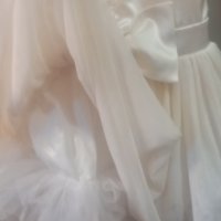 Бяла рокля - 92, снимка 3 - Бебешки рокли - 40646106