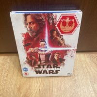 Star Wars The last Jedi Limited edition Sleeve 2disc/Blu-Ray, снимка 1 - Колекции - 42866932