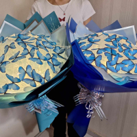 ЗАПОВЯДАЙТЕ!!! Светещи, ръчно изработени букети oт "DESS", снимка 2 - Подаръци за рожден ден - 41816509