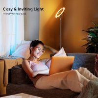 Нова Tisey Подова Лампа за Дневна с RGB и CCT LED Подарък дом, снимка 5 - Лед осветление - 42746361