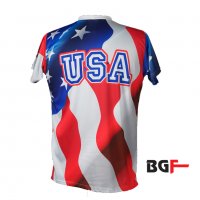BGF Фланелка USA, снимка 3 - Тениски - 31904156