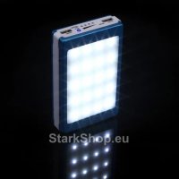 Соларен Powerbank с LED Фенер 6000mAh, снимка 7 - Други - 30561920