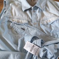 g-star tailor s/less shirt wmn - страхотна дамска риза, снимка 1 - Ризи - 29658766