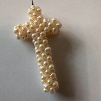 Нестандартно украшение с перли, снимка 4 - Колиета, медальони, синджири - 44156737
