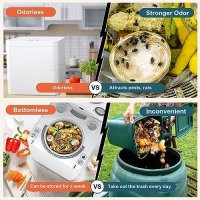 Нов Електрически кухненски компостер за хранителните отпадъци компост, снимка 9 - Други стоки за дома - 42337205