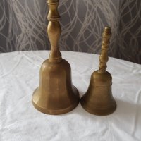 Два броя бронзови звънеца, снимка 2 - Антикварни и старинни предмети - 44383366