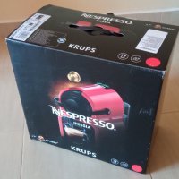 Кафемашина с капсули Krups Nespresso Inissia Red C40, 19 bar НОВА+ГАРАНЦИЯ , снимка 4 - Кафемашини - 44371192