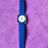 Уникат Рядък Оригинал Швейцарски Часовник Swiss Made 1970 Футуристичен дизайн Механичен, снимка 4 - Луксозни - 44667297