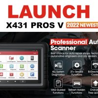 Автомобилна диагностика Launch X431 PROS V, снимка 2 - Аксесоари и консумативи - 38307968