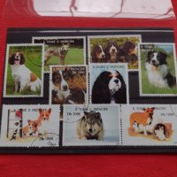 Пощенски марки чиста комплектна серия ЖИВОТНИ Кучета 1995г. за колекционери - 22031, снимка 1 - Филателия - 36641550