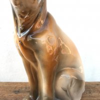 Порцеланова фигура на френски булдог №0658, снимка 3 - Антикварни и старинни предмети - 33947412