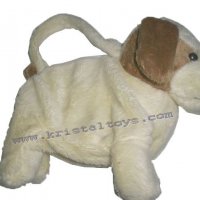 Плюшена чанта с форма на Кученце, за радост на малките деца, снимка 1 - Плюшени играчки - 31861340