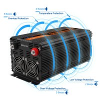 Инвертор чиста синусоида 1500/3000W-12V, снимка 5 - Друга електроника - 42671640