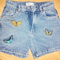 Уникална колекция от оригинални къси панталонки на Bershka, снимка 16 - Къси панталони и бермуди - 39929481