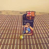 FC BARCELONA футболна топка оригинален сувенир, снимка 1 - Фен артикули - 29302358