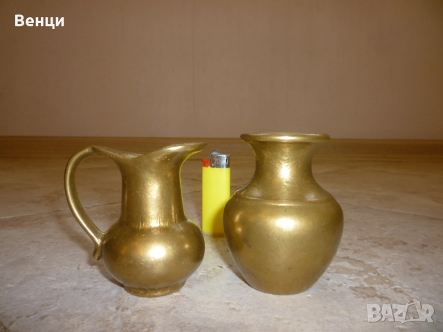 Бронзови Кана Ваза, снимка 1