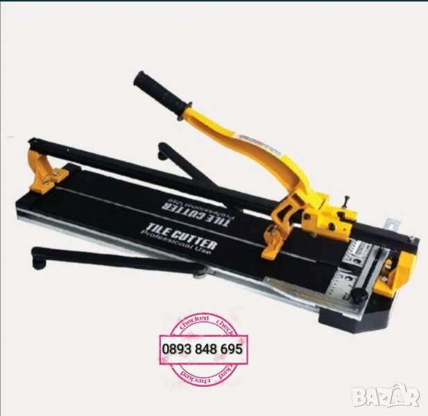 Професионална машина за рязане на плочки 120см KRAFTWORLD вграден лазер, снимка 1