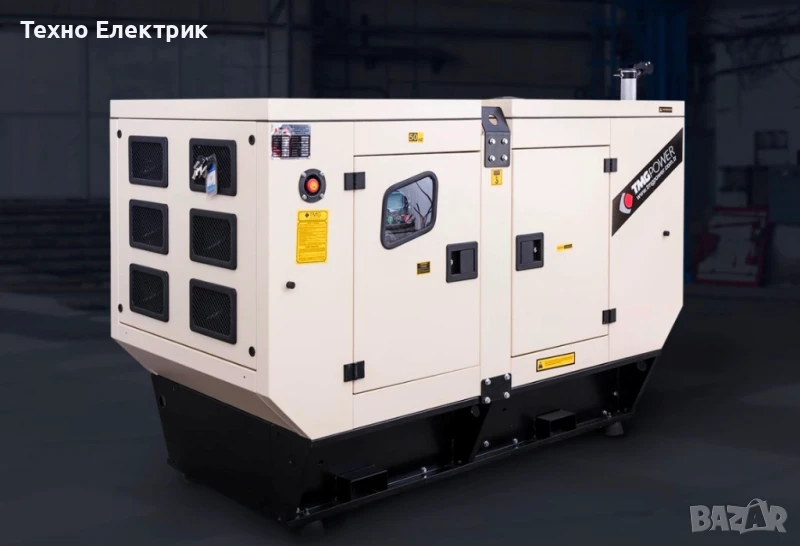 дизелов генератор с двигател BAUDOUIN – Франция, 88kVA/70kW, 9 200 € без ДДС, снимка 1