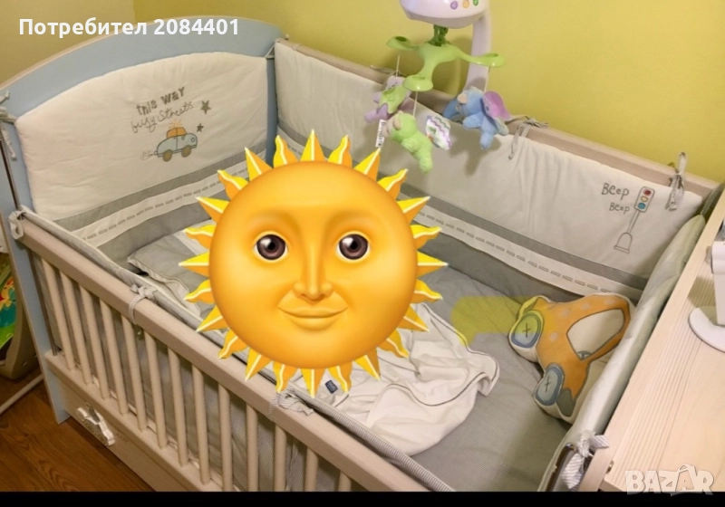 Мебели за детска стая за бебе/момче на Cilek, снимка 1