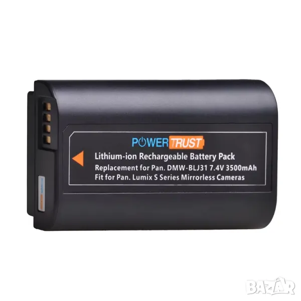 Батерия Panaosnic, DMW-BLJ31, 3050mAh, за LUMIX S1R, LUMIX S1, DMW, BLJ31, BLJ31, S1R, S1H, S1, 7.2V, снимка 1