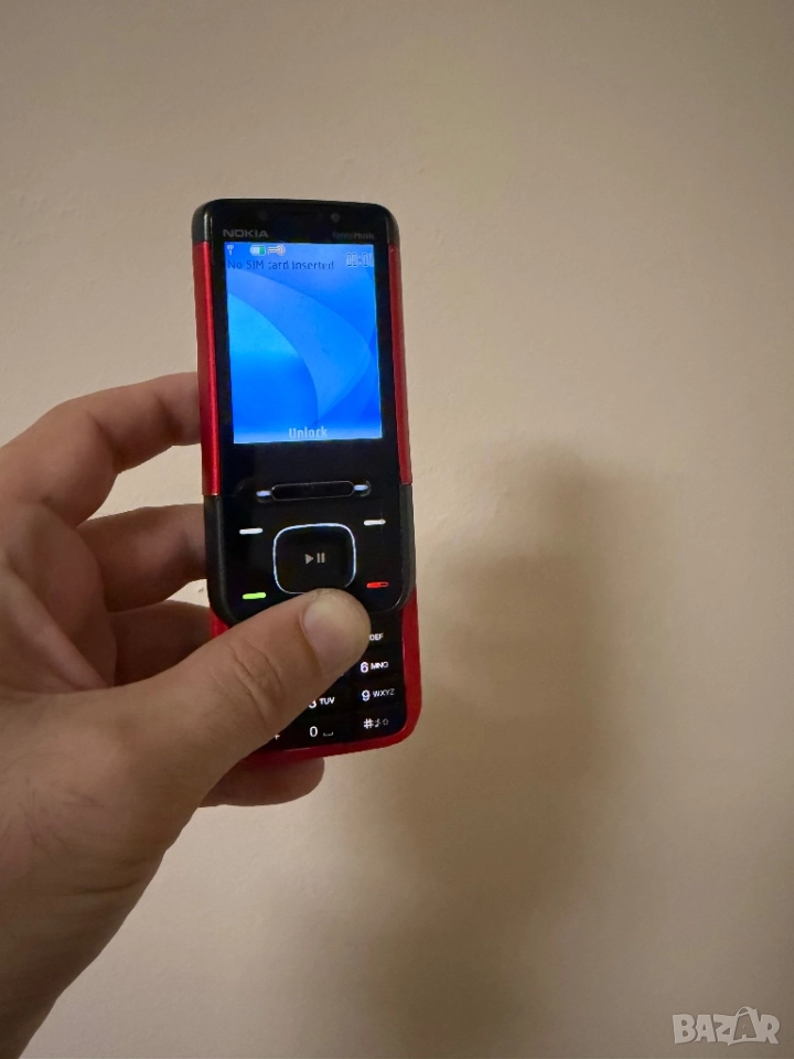 Nokia 5610d Xmusic Black and red, снимка 1