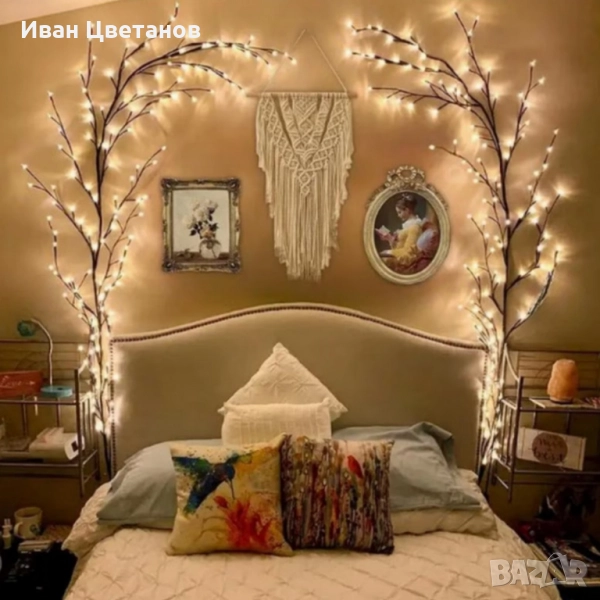 Стенна LED декорация с дистанционно - превърни всяка стена в произведение на изкуството, снимка 1