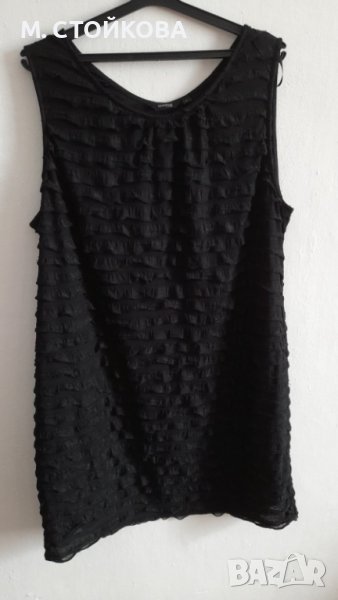 черна еластична рокля без ръкав Generous, снимка 1