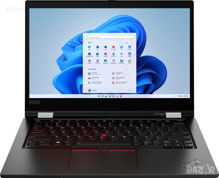 13.3" тъч ThinkPad L13 Yoga / i7-1165G7 /16GB / 1TB SSD, снимка 1