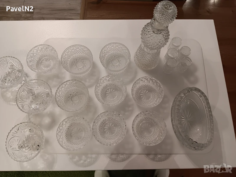Кристален сервиз, снимка 1