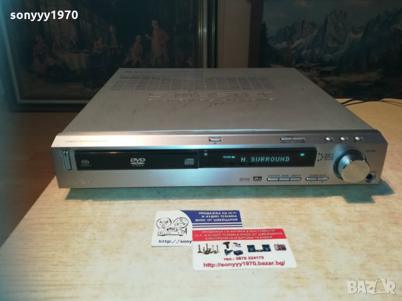 sony hcd-s400 sacd/dvd receiver-внос germany 1410201838, снимка 1