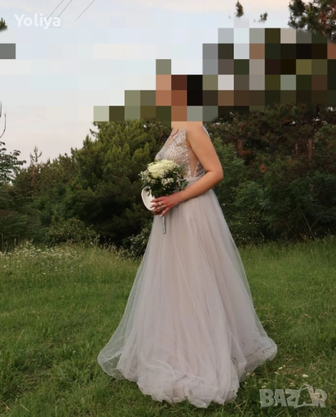 Тюлена бална рокля , снимка 1