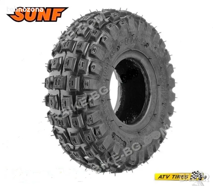 Гума външна мини АТВ 3.00 - 4 4PR TL A-013 SUN.F ATV, снимка 1
