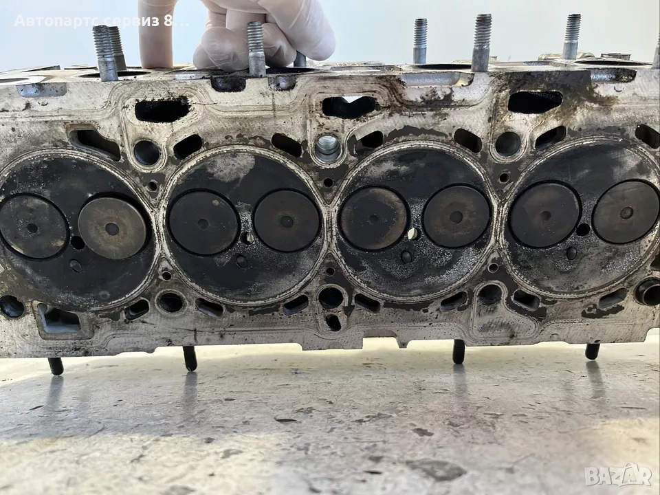 Alfa Romeo 147 2004 1.9 JTD цилиндрова глава и разпределителен вал 55193091, 937A3000, снимка 1