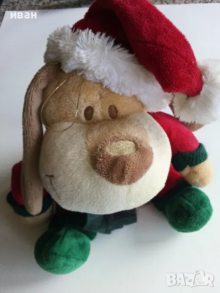 Коледна плюшена играчка, снимка 1