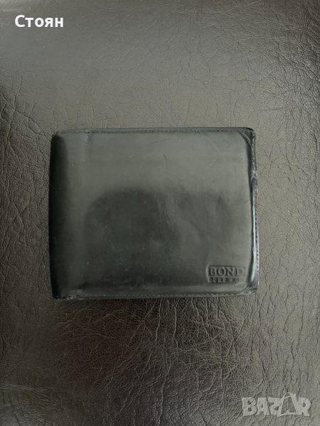 Мъжки портфейл от естествена кожа Bond, снимка 1