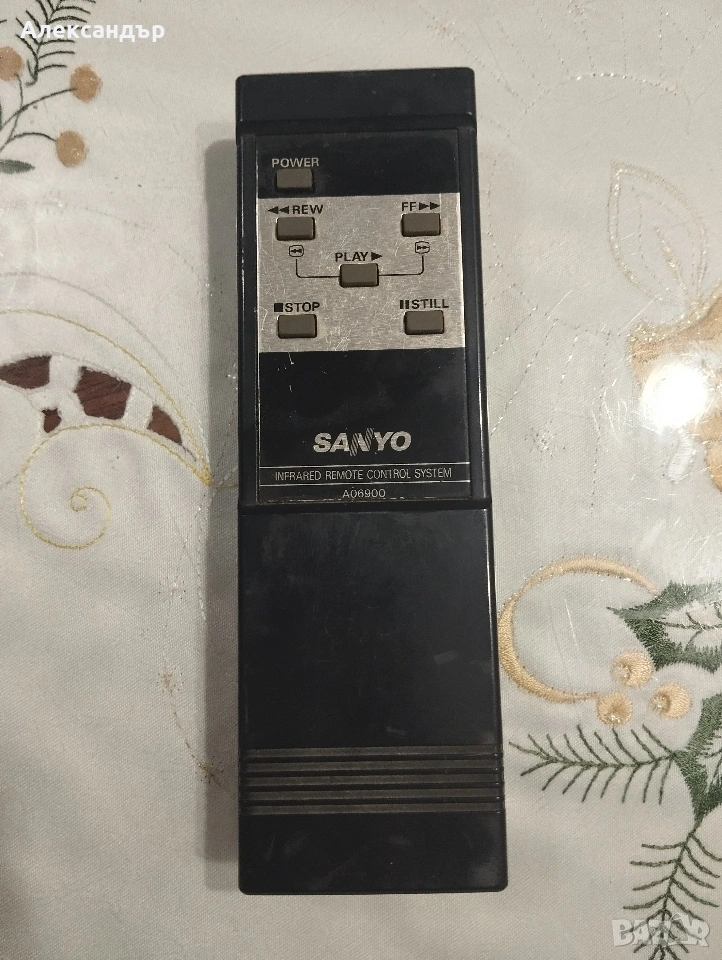 Дистанционно SANYO VHS, снимка 1